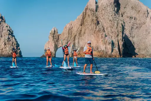 Paddleboarding with Views